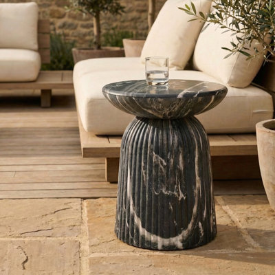 Tithi Stylish Decorative End Table for Elegant Home Interiors by Foundry Select