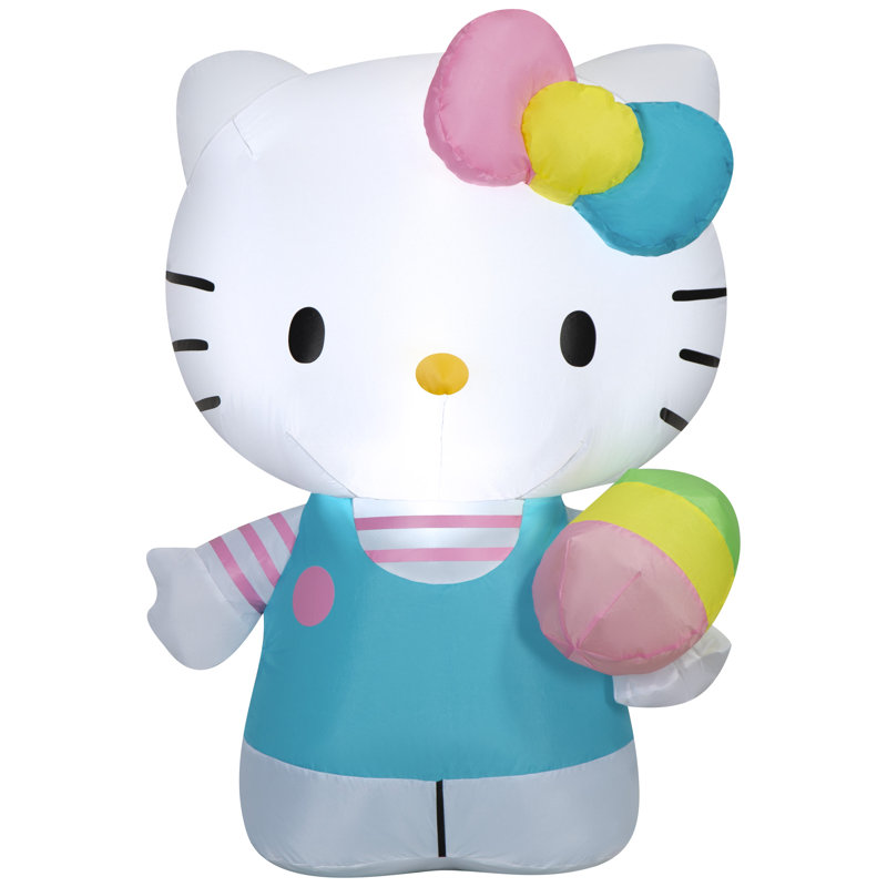 Airblown-Easter Spring Blooms Hello Kitty-Sanrio