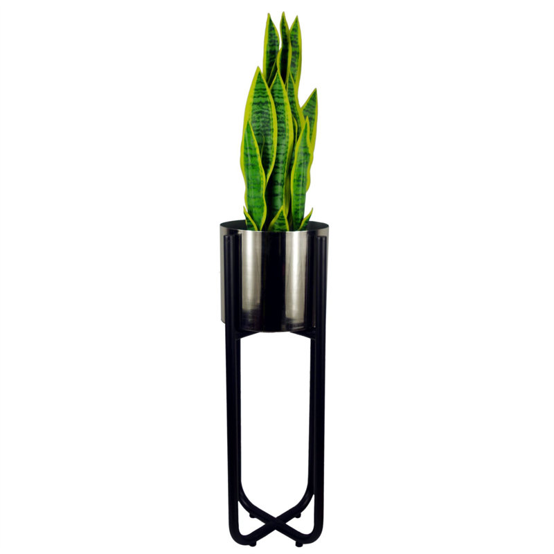 Danica Weather Resistant Plant Stand, Black
