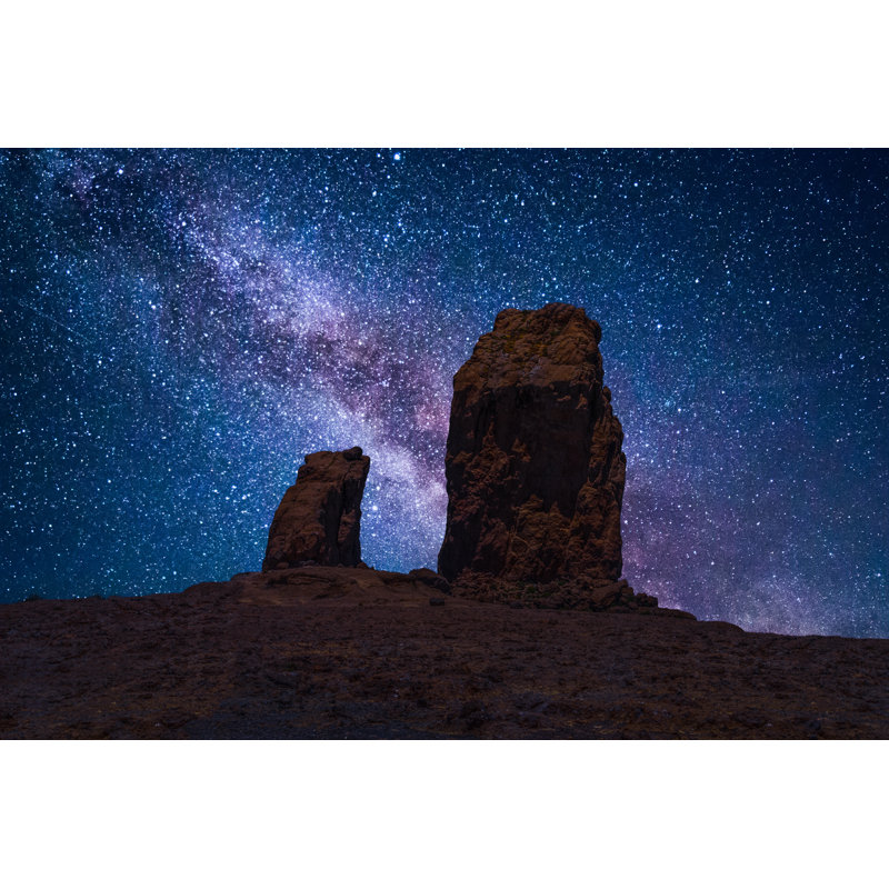 Roque Nublo (Clouded Rock) by Ultima_Gaina - Wrapped Canvas Print, 30cm H x 46cm W x 3.8cm D