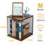 Rangement pour disques vinyles 3 cubes | Bricolage empilable 120 à 150 disques