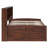 Wooden Captain Bed with Built-in Storage Shelves