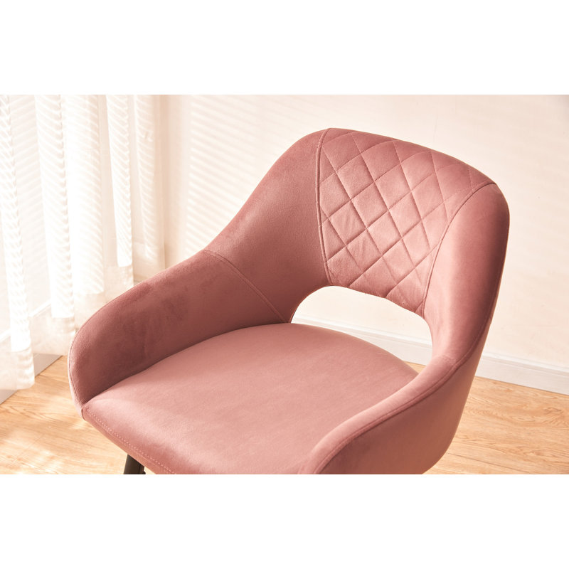 Tabouret de bar Laiza, Rose