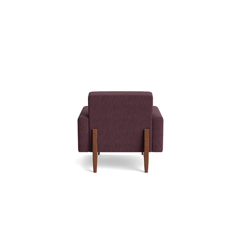 Tyler Chair, Performance Weave - Aubergine