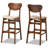 Upholstered Counter Stool with Solid Wood Frame-953187923