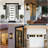 Jarrow Wrought Iron and Glass Outdoor Wall Light-449143345-449143348