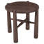Table d'appoint Carlyn noyer foncé