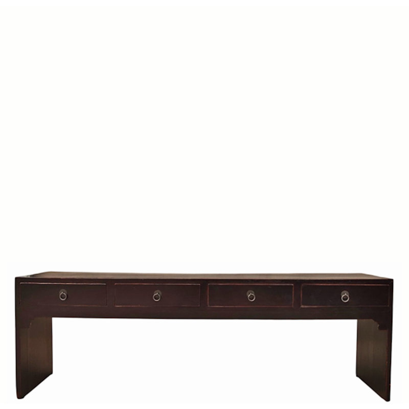 60.2 in. Solid Wood Console Table