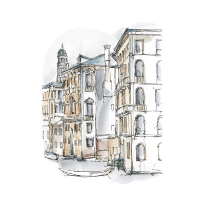 Carnet de croquis de voyage à l'aquarelle I