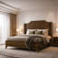 Structure de lit plateforme Oak Burl-122482388