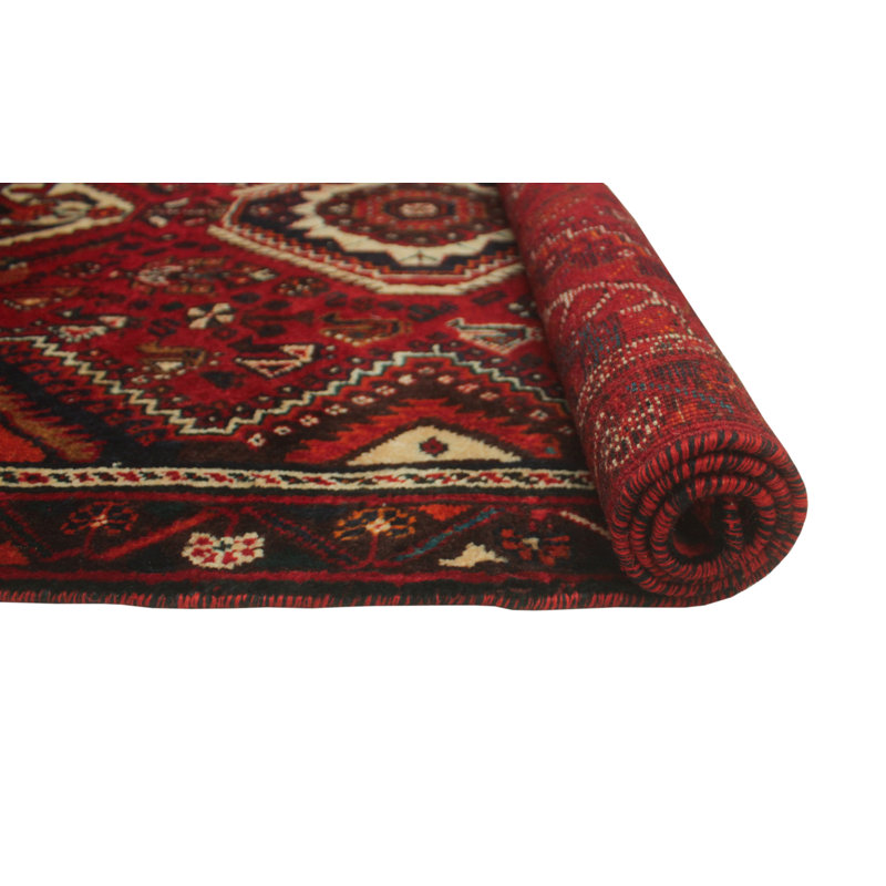 Kazlynn One-of-a-Kind 3'8" X 8'3" 1980s Runner Wool Area Rug in