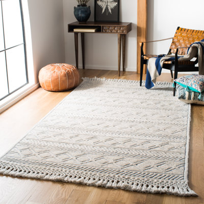 Powell Hand Tufted Performance Geometric Rug
