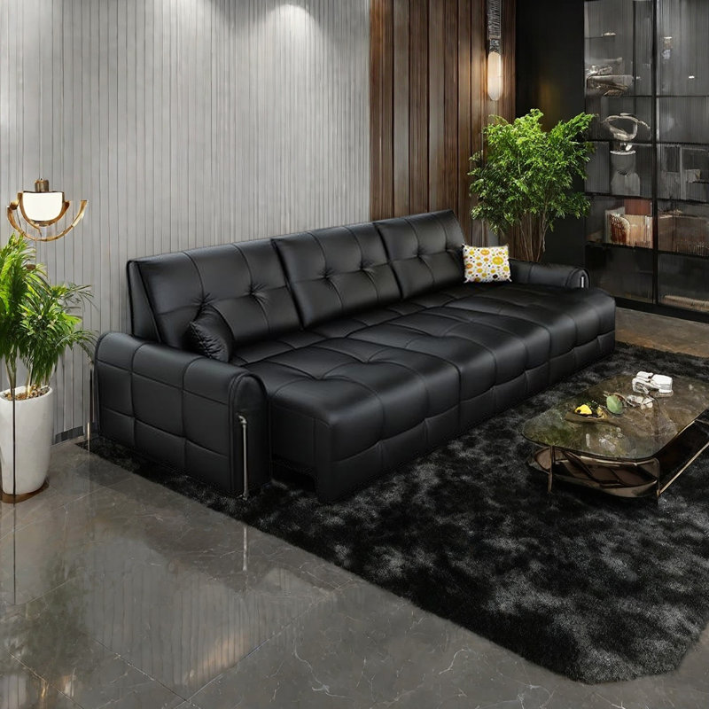 Canapé électrique contre le mur, H 38,97 po x l 100,39 po x P 41,33 po