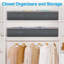 Contenants de rangement sous le lit 90L, organisateurs de placard et bacs de rangement, sacs de rangement sous le lit pliables, gris-101924770