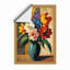 Classical Floral Arrangement Botanical - Framed Print-638453734-638453737