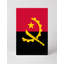 Drapeau de l'Angola, art mural sur toile, drapeau national de l'Angola-133569868