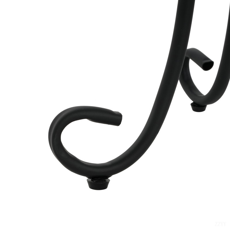 Table d'appoint de patio avec tablette