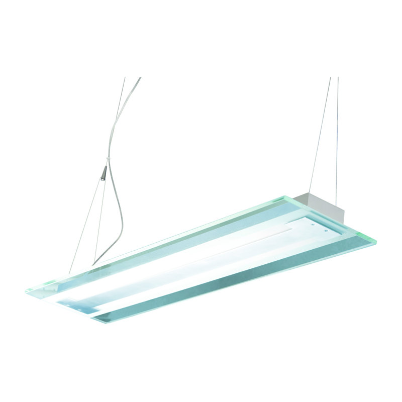 Luminaire suspendu linéaire pour îlot de cuisine 2 lumières Sweatman