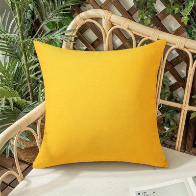 Set of 2 colorful Indoor/Outdoor Throw Pillows Lumbar support FULL set with inserts 18"x18"