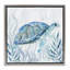 Cadre flottant Sourire tortue, design par Janet Tava-792916152-792916150