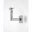 Glass Mount Handrail Bracket with Square Rose and Curved Plate-70705772