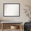 Miroir mural en bois foncé-1481774273