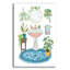Art mural en verre Urban Urban Jungle Bath 3 No Cat »par Mary-494027734