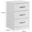 Paddington 39.5cm W Particle Board Bedside Table
