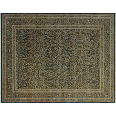 Clearman Wool Oriental Indoor Rug