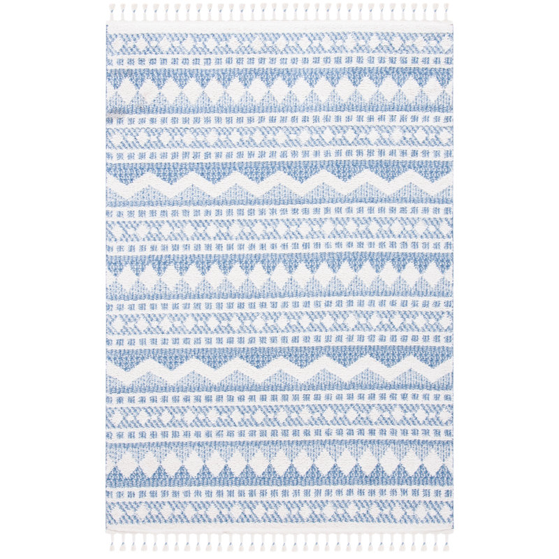 Tapis performance à poils longs style marocain, Rectangulaire 4 pi 5 po x 6 pi 5 po