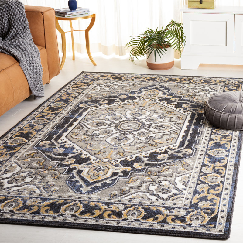 Keresa Performance Oriental Rug, Rectangle 5'3" x 7'8"