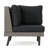 TAHITI SOFA SET CORNER+TABLE