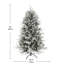 5.91' H Lighted Artificial Pine Christmas Tree