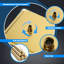 Rain Fixed Shower Head 1.8 GPM GPM with Self-Cleaning-90694470
