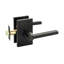 Helios Flat Keyed (Entry) Door Lever with Rectangle Rosette-1230934587-1230934581-1218547774