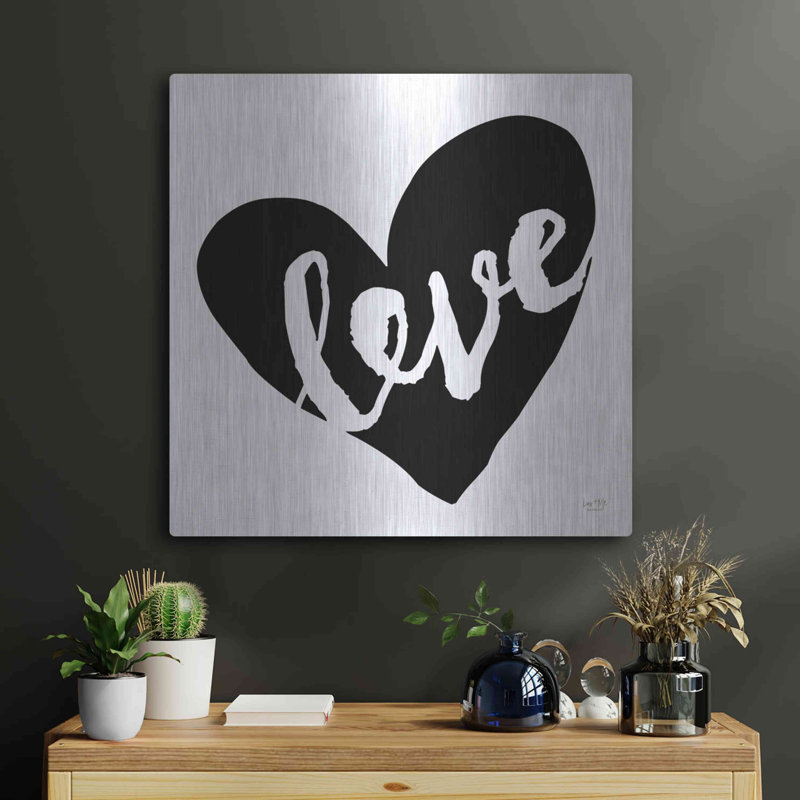 " Love " by Lux + Me, 24" H x 24" W