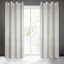 Hazara Semi Sheer Curtains Single Panel-1929043174