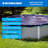 Plastic Round Inflatable Pool 1'' H x 372'' W x 372'' L