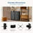 Sybella 8 Drawers Storage Dresser Chest-706944706