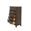 Commode en bois massif avec rangement 1 chambre 5 pièces
