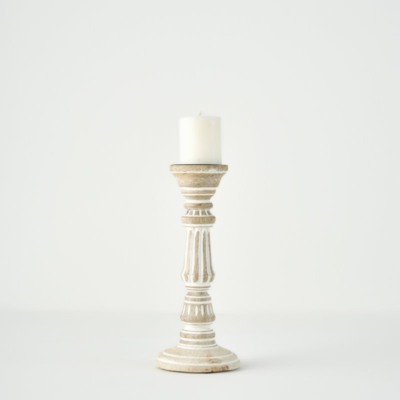 Porte-bougie Esta, H 13 po x l 2,75 po x P 2,75 po