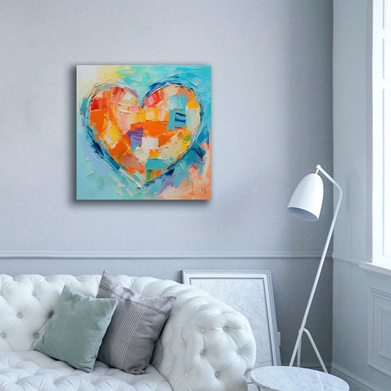 «Colours of Emotion» d'Ivan Guaderrama, H 37 po x l 37 po x P 1,5 po
