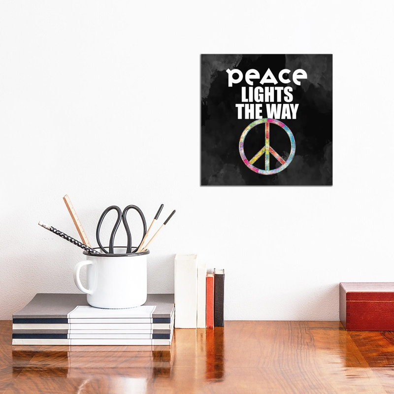 Peace Lights by Kimberly Allen - Wrapped Canvas Print, 30.48 cm H x 30.48 cm W