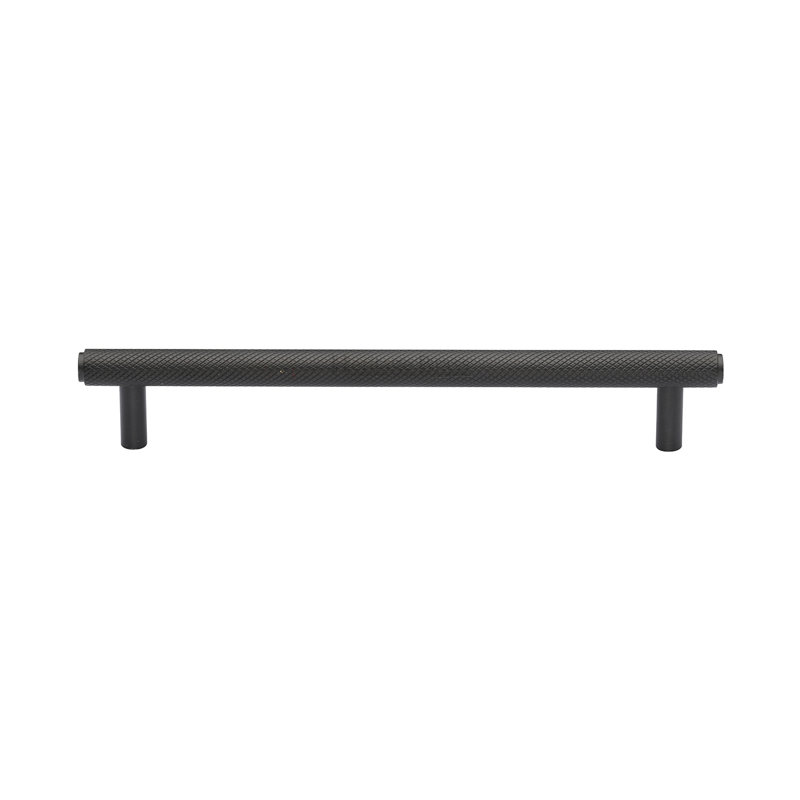 Heritage Brass Signac Heritage Cabinet Pull Complete Knurl Design, Matt Bronze, 12.8cm H x 11cm W x 16cm D