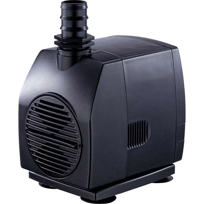 Pompe de fontaine; Débit: 395 gallons par heure; Hauteur de livraison: 98 po, H 4 po x l 3 po x P 3 po