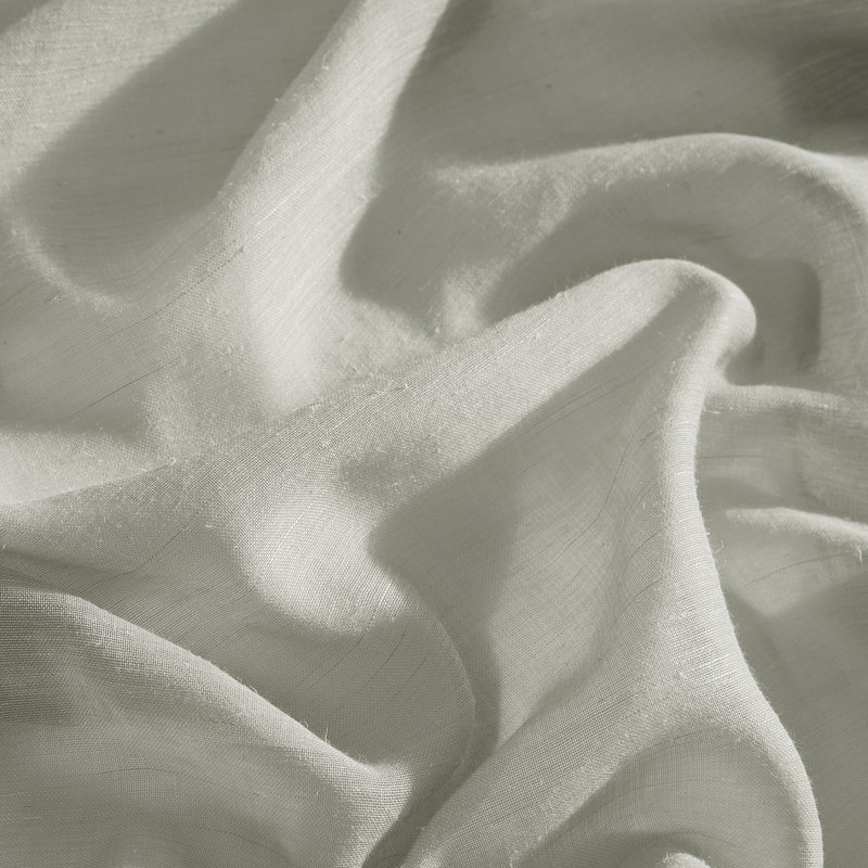 Panneau de rideau simple diaphane Dupre, Gris clair, L 52 po x L 84 po