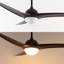Ventilateur de plafond à 52 pales 52 po avec télécommande et ensemble d'éclairage inclus Clorice-545151791