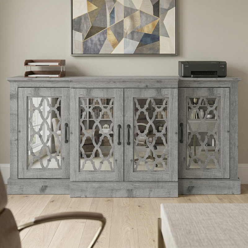 Heron Wide Accent Sideboard, Mexican Grey