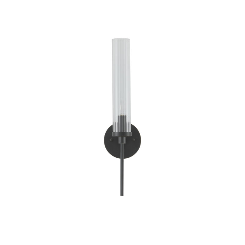 Bagno 1 - Light Armed Sconce, Polished Nickel