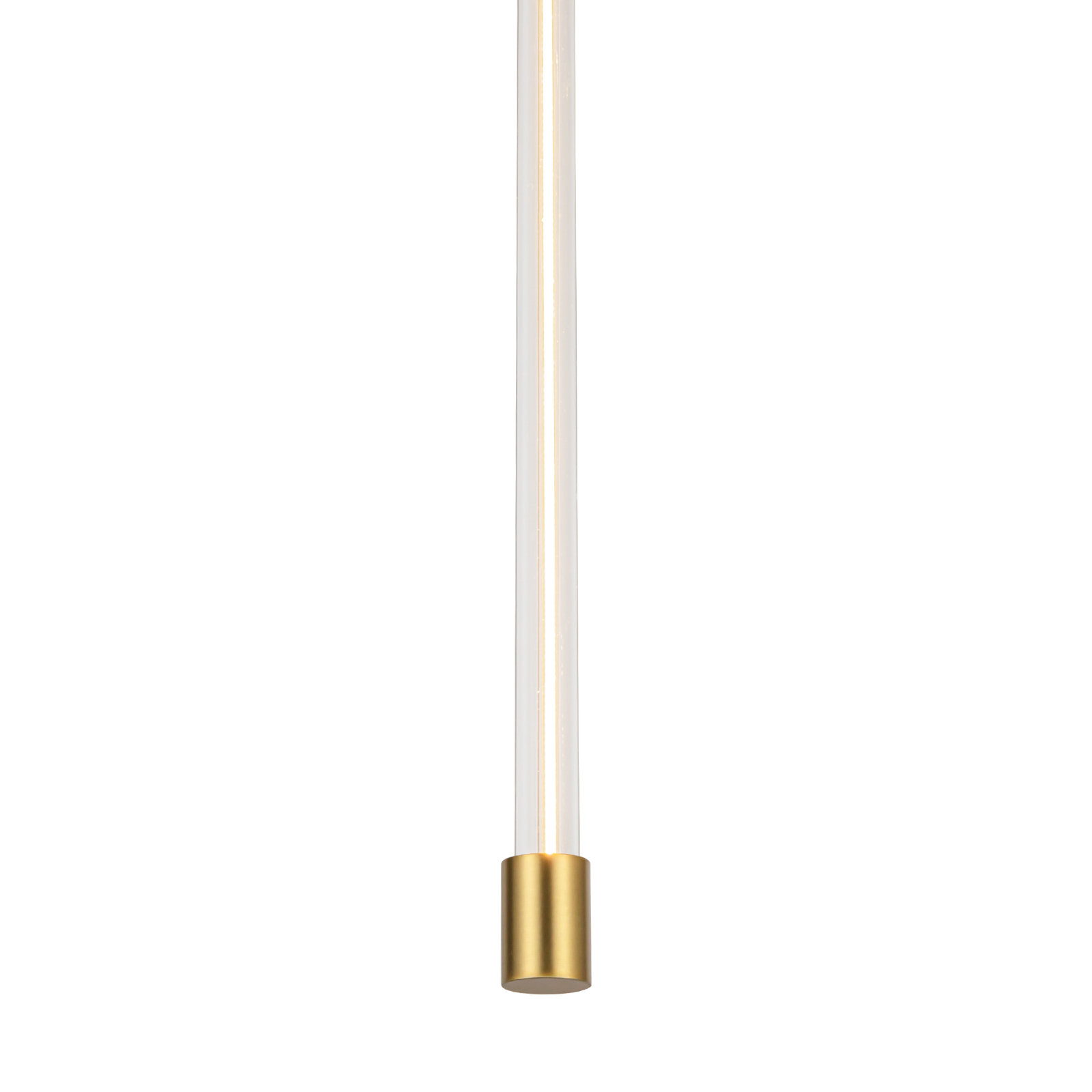 Motif Single Light Dimmable LED Pendant, 20.625" H x 0.75" W x 0.75" D